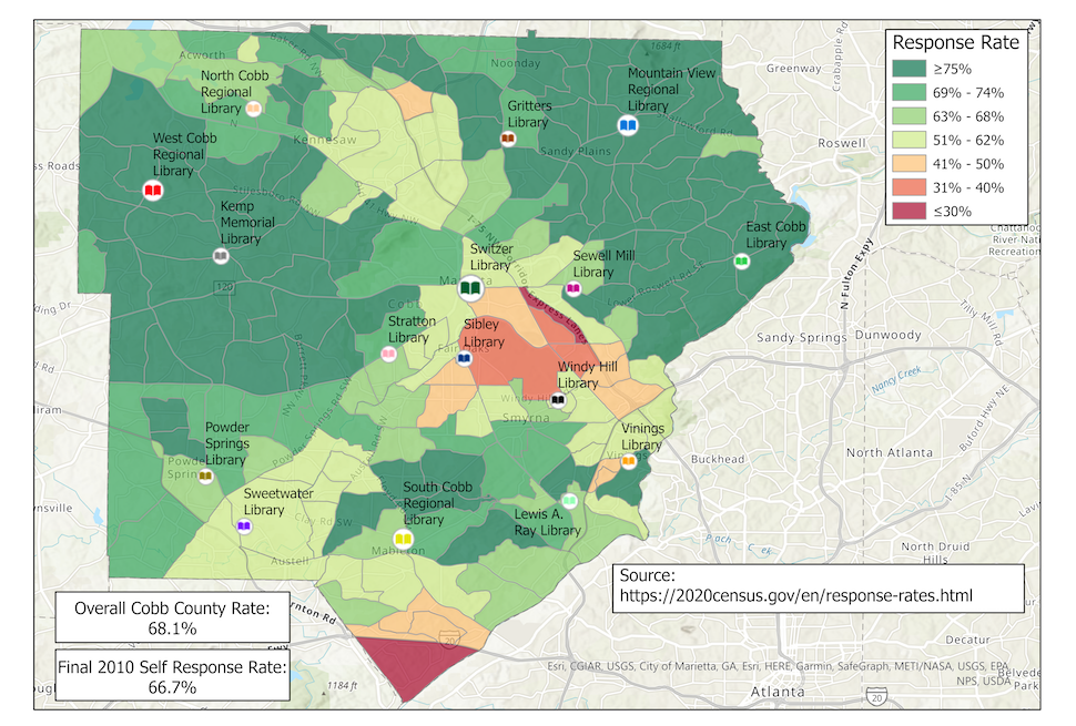 As Census deadline nears East Cobb response rate is high East Cobb News