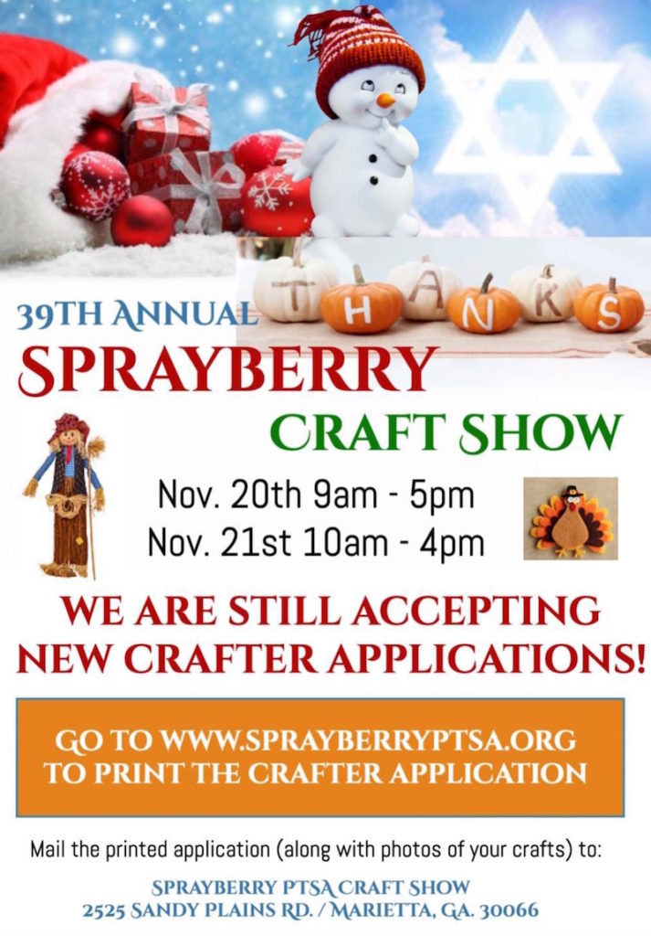Sprayberry PTSA Craft Show returns after 2020 hiatus East Cobb News