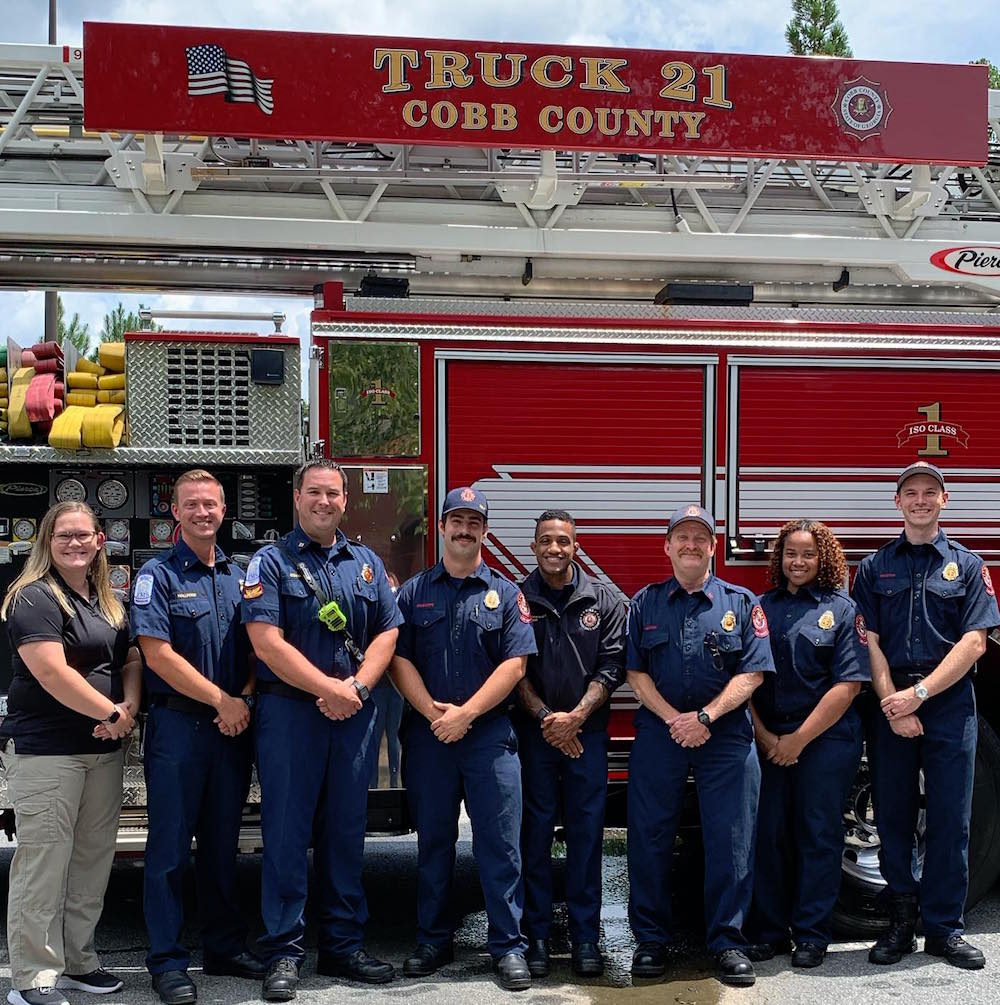 Cobb County Fire & Emergency Services - Put your rally caps on for the  Atlanta Braves #ForTheA #Blooper #LetsGoBraves #CCFES #CobbFire #CobbCounty  #HomeoftheBraves #TruistPark