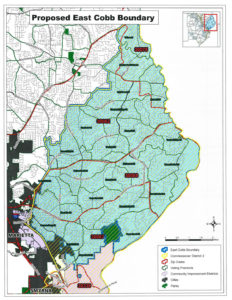 Expanded East Cobb City Map Includes Pope, Lassiter Districts - East ...