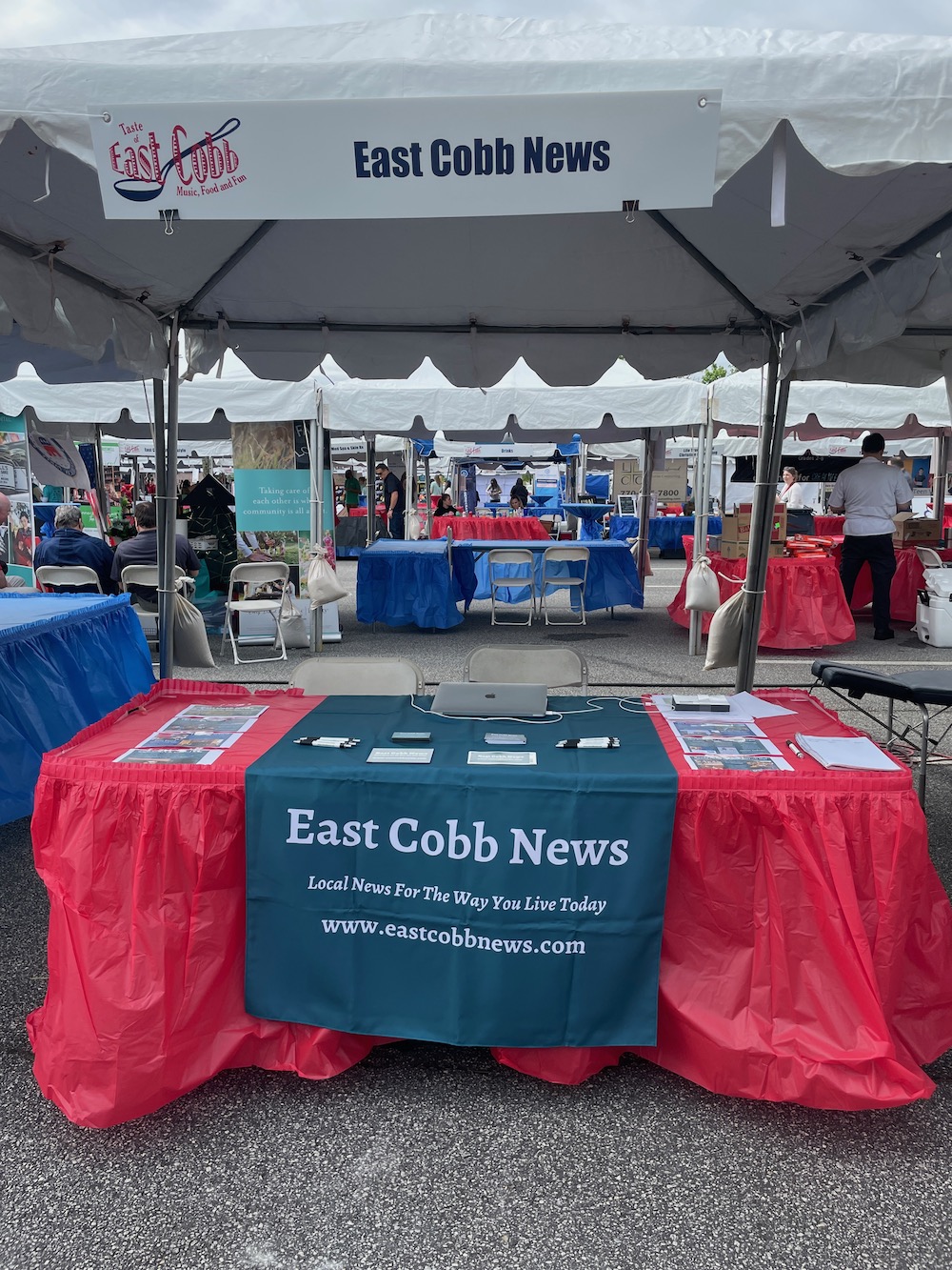 Visit the East Cobb News booth at the Taste of East Cobb! - East Cobb News